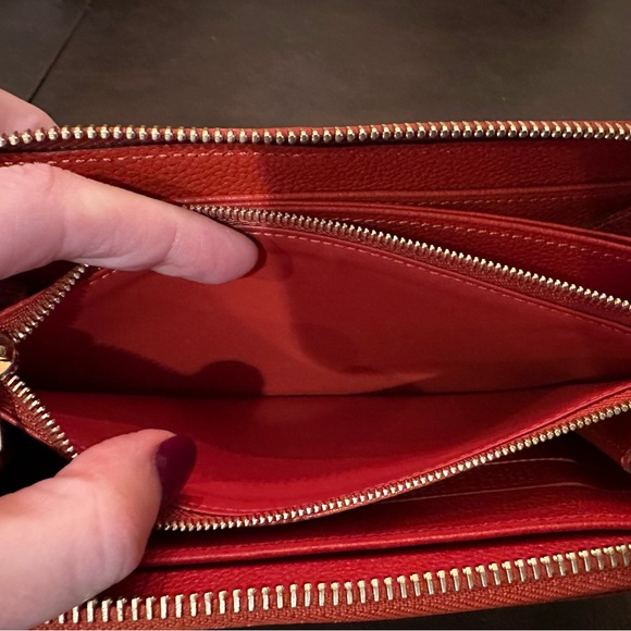 LOUIS VUITTON Empreinte Monogram Zippy Wallet in Red Leather SP4103 - Picture 8 of 15